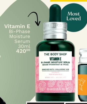 Vitamin E Bi-Phase Moisture Serum