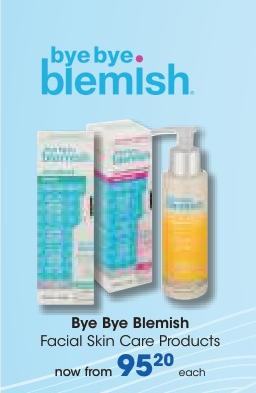 Bye Bye Blemish Facial Skin Care Products