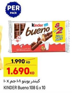 Kinder Bueno 108 G x 10