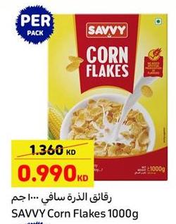 SAVVY Corn Flakes 1000 gm 