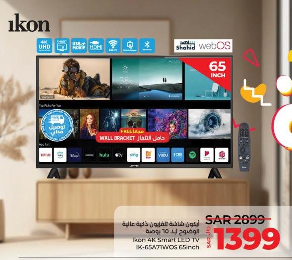 Ikon 4K Smart LED TV 65 inch