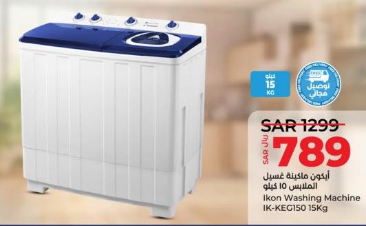 Ikon Washing Machine 15Kg