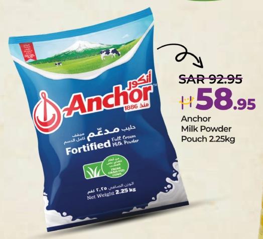 Anchor Full Cream Milk Powder 2.25KG