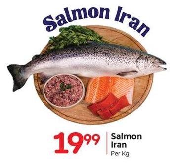 Salmon  Iran per kg