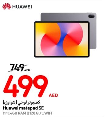 Huawei MatePad SE, 11" with 4GB RAM and 128GB WiFi