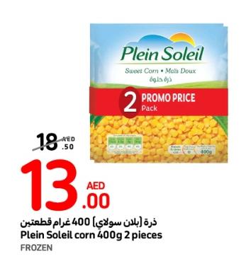 Plein Soleil corn 400g 2 pieces