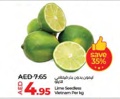 Lime Seedless Vietnam Per kg