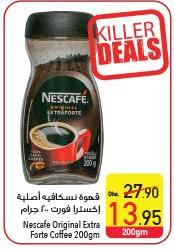 Nestle Nescafe Original Extra Forte Coffee 200GM