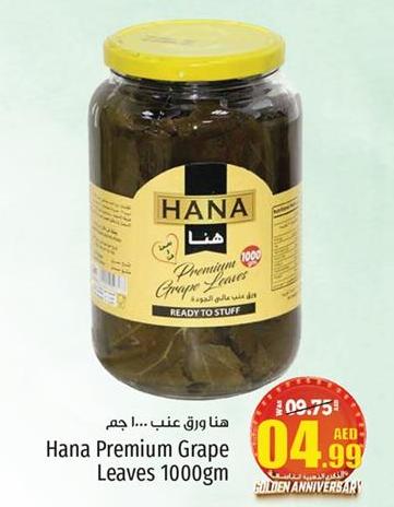 Hana Premium Grape Leaves 1000gm 