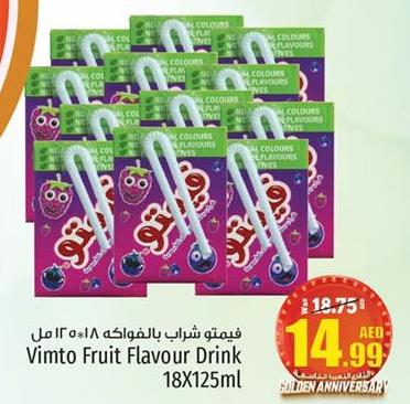 Vimto Fruit Flavour Drink 18X125ml 