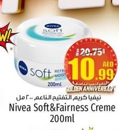 Nivea Soft&Fairness Creme 200ml