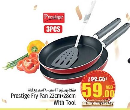 Prestige Fry Pan 22cm+28cm With Tool