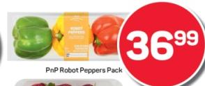 PnP Robot Peppers Packs