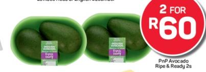 PnP Avocado Ripe &  Ready 2s