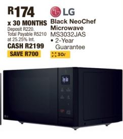 Black NeoChef Microwave