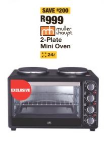 2-Plate Mini Oven