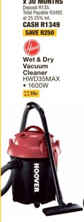 Wet & Dry Vacuum Cleaner