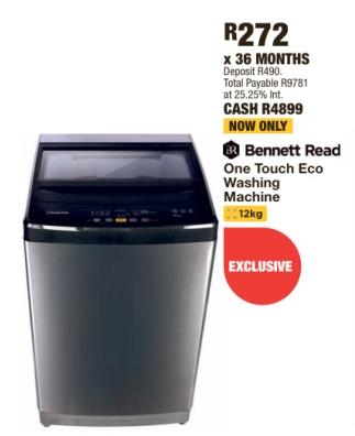 Bennett Read One Touch Eco Washing Machine