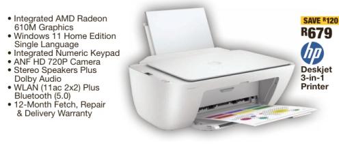 HP Deskjet 3-in-1 Printer