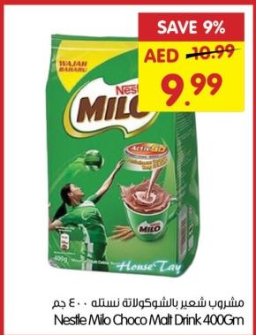 Nestle Milo Choco Malt Drink 400Gm