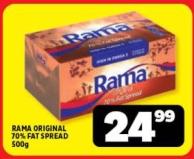 Rama Original 70% Fat Spread 500g