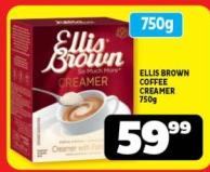 ELLIS BROWN COFFEE CREAMER 750g