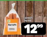 Freshmark Carrots 1kg bag