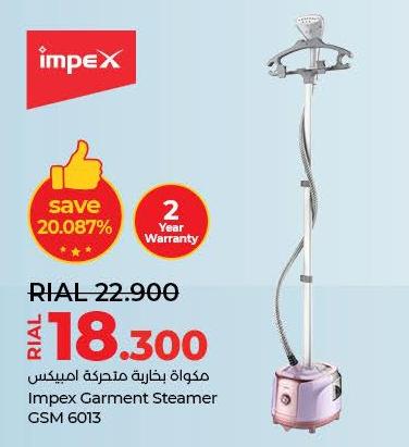 Impex Garment Steamer  GSM 6013