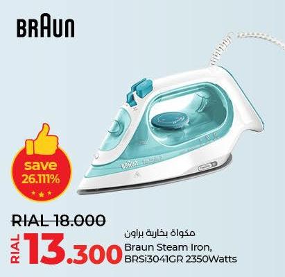 Braun Steam Iron, BRSI3041GR 2350Watts