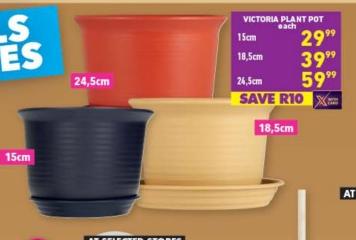 Victoria Plant Pot 15cm