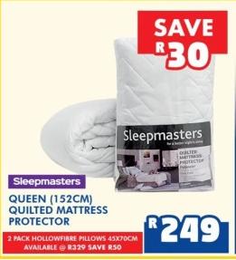 Queen (152cm) Quilted Mattress Protector