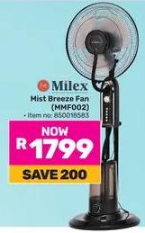 Milex Mist Breeze Fan (MMF002)