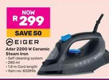 Eiger Ader 2200 W Ceramic Steam Iron