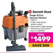 Bennett Read Tough 15 Evo Vacuum Cleaner