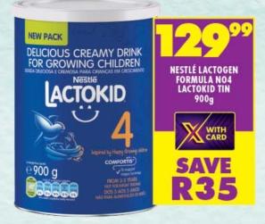 Nestle Lactogen Formula No4 Lactokid Tin 900g