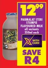 Parmalat Steri Stumpie Flavoured Milk All Variants 350ml Each