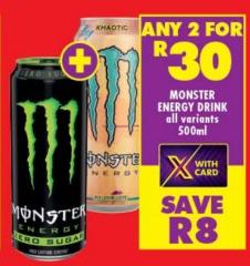 Monster Energy Drink All Variants 500ml Any 2