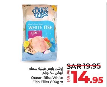 Ocean Bliss White Fish Fillet 800 gm