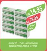 Sendian Facial Tissue 10x175 sheets