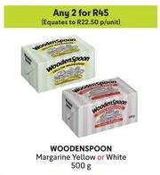 WoodenSpoon Margarine Yellow or White 500g Any 2