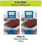 Dine-In Malva Pudding 450g