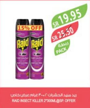 Raid Insect Killer 2x300 ML