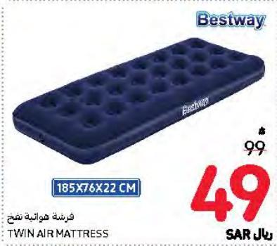 Bestway Twin Air Mattress 185X76X22CM