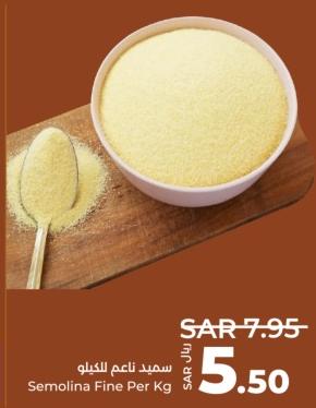 Semolina Fine Per Kg