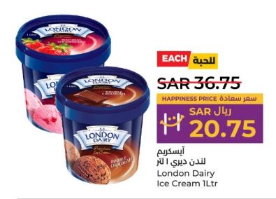 London Dairy Ice Cream 1Ltr