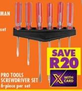 PRO TOOLS SCREWDRIVER SET