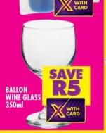 Ballon Wine Glass