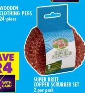 Super Brite Copper Scrubber Set