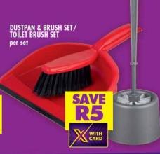 Dustpan & Brush Set / Toilet Brush Set