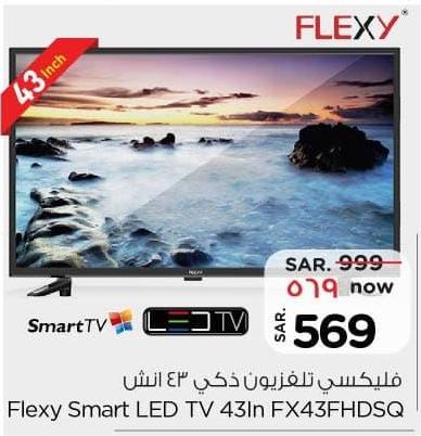 Flexy Smart LED TV 43In FX43FHDSQ